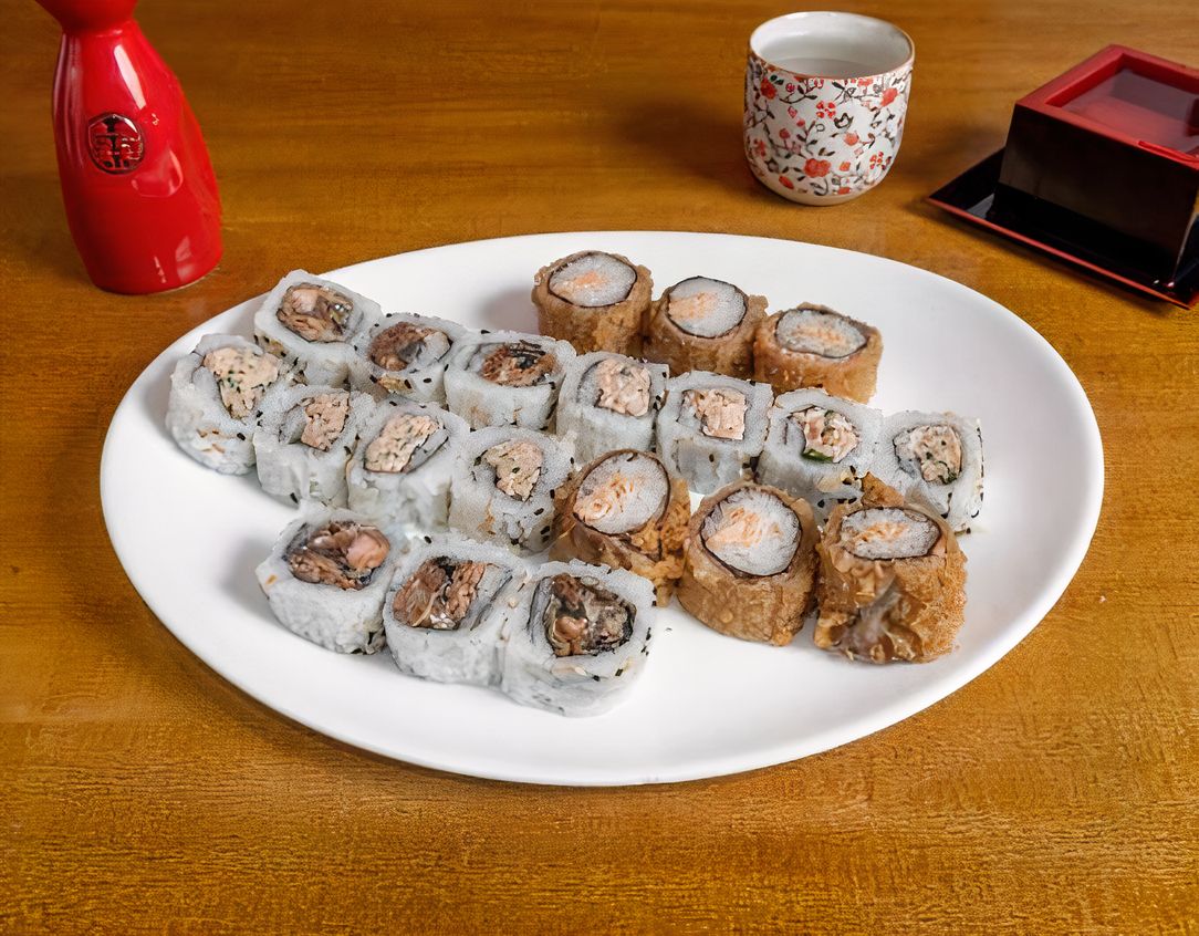 Sushis Fritos - 20 Peças+ 1 Coca 200Ml