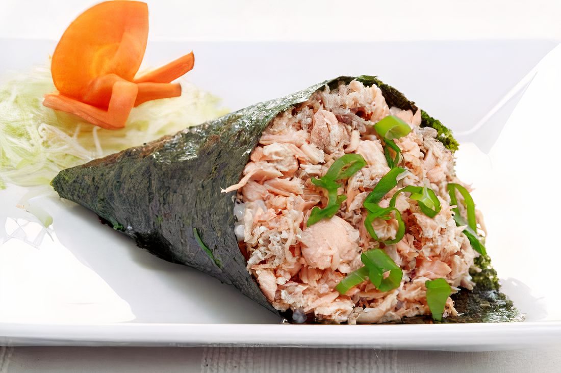Temaki de Salmão Grelhado