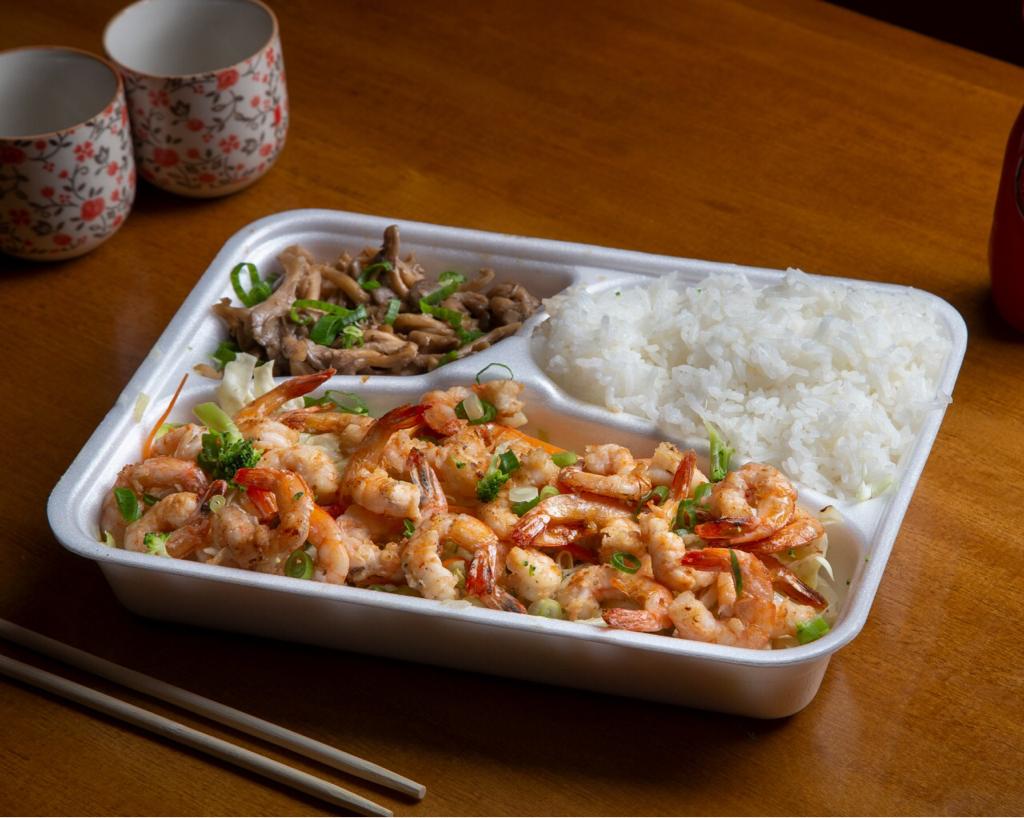 Teppanyaki Camarão