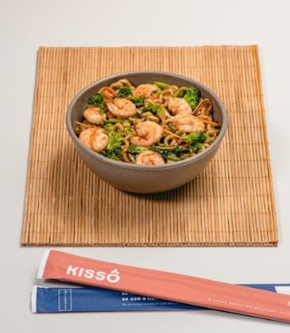 Yakisoba de Camarão
