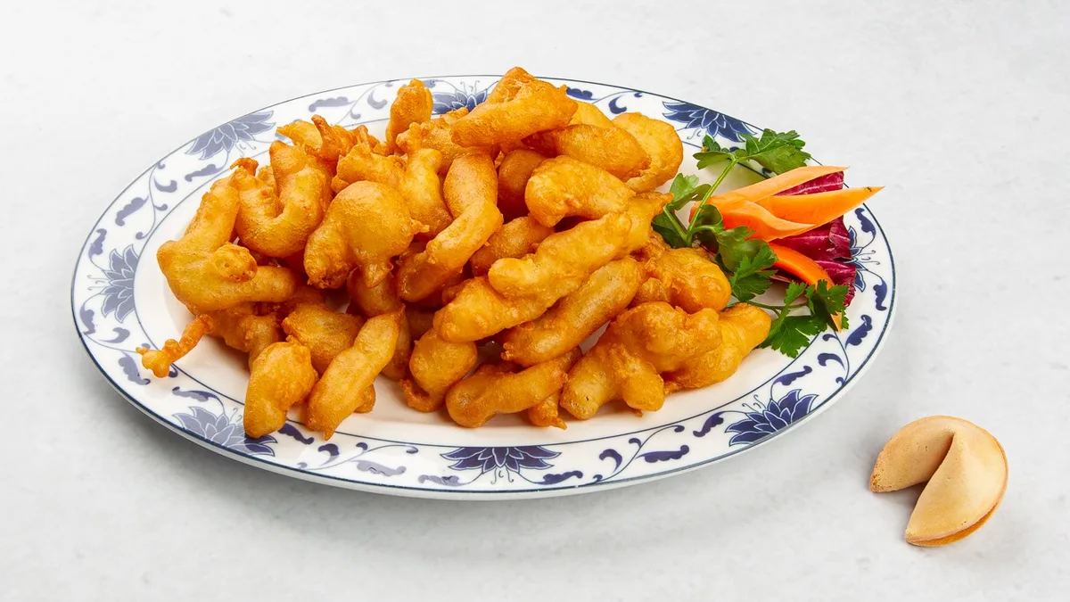 Ocvrti lignji in fortune cookie