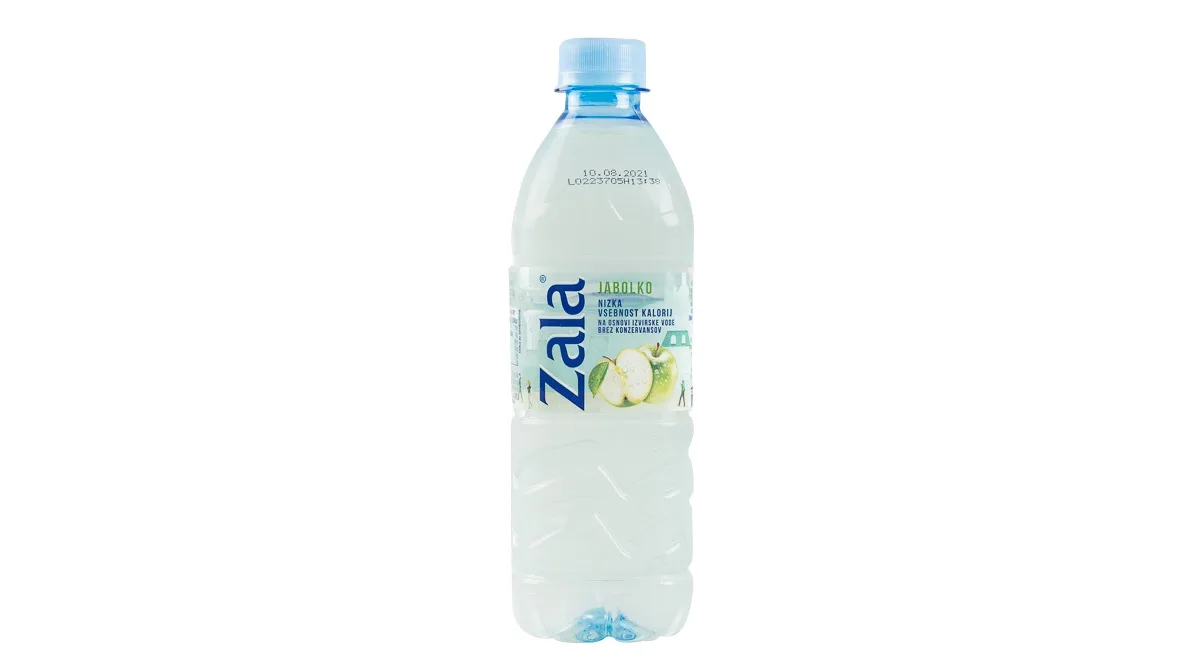 Zala voda z okusom jabolka 0.5 l