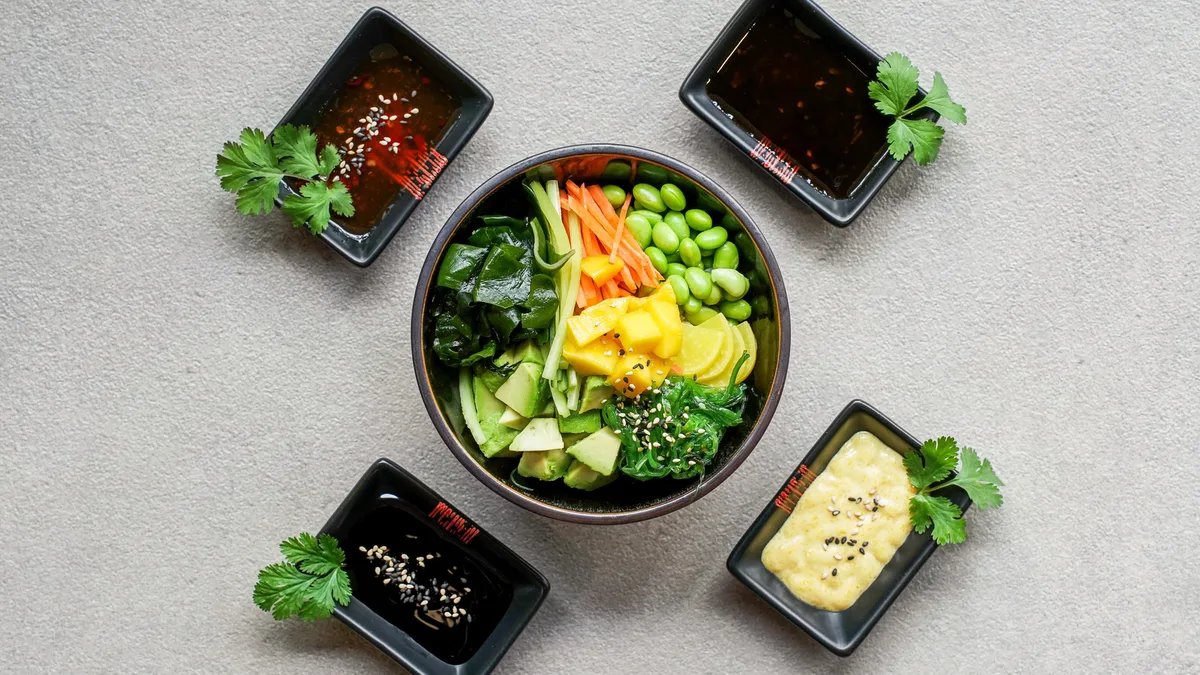 Poke bowl vege