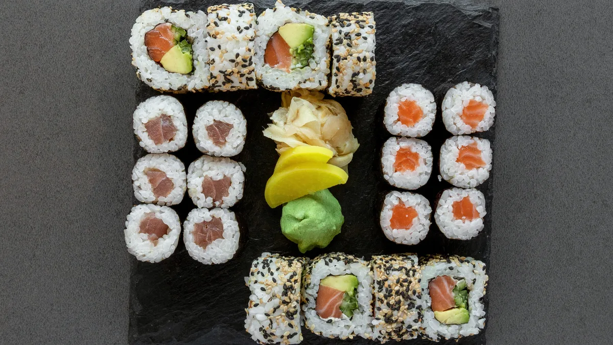 Sushi menu 1