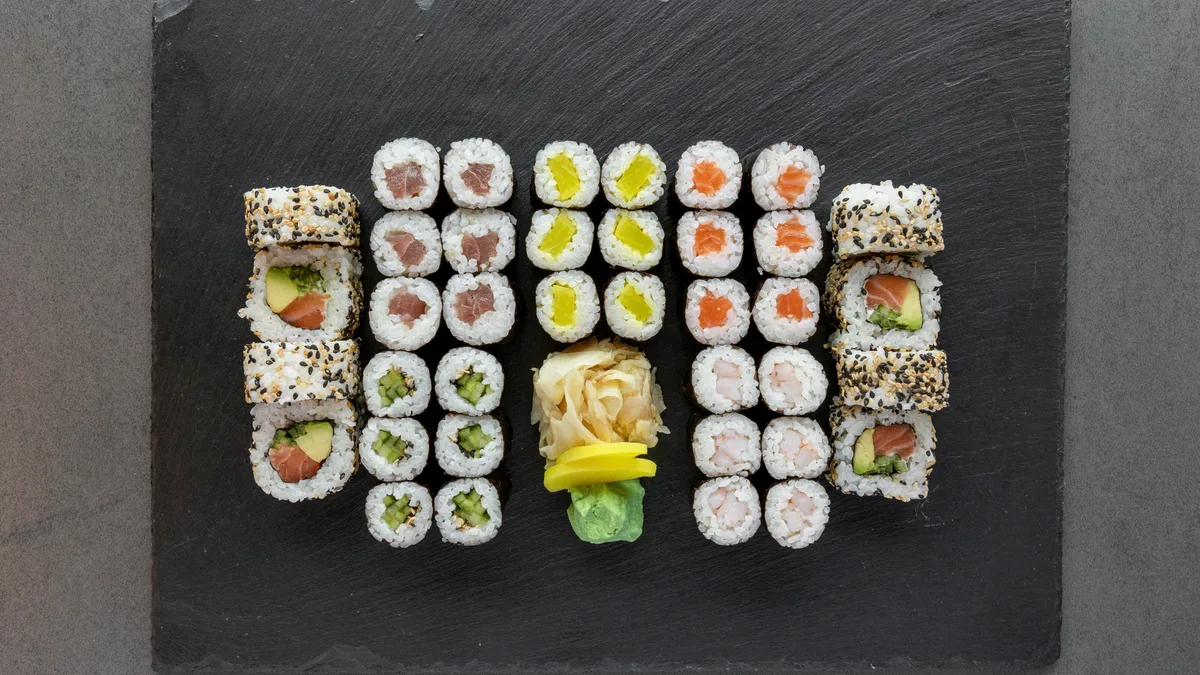 Sushi menu 3