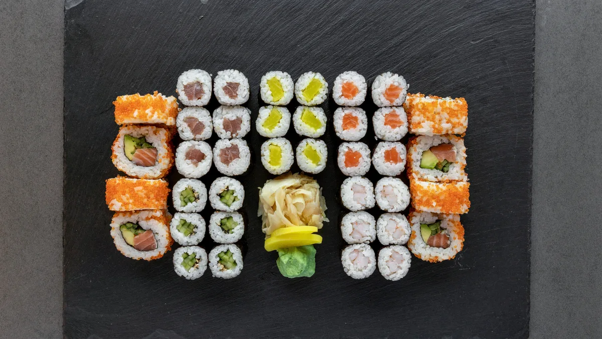 Sushi menu 4