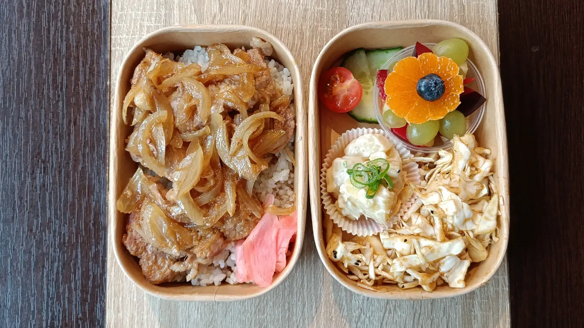Bento doboz Gyömbéres sertéstarja (Shogayaki)
