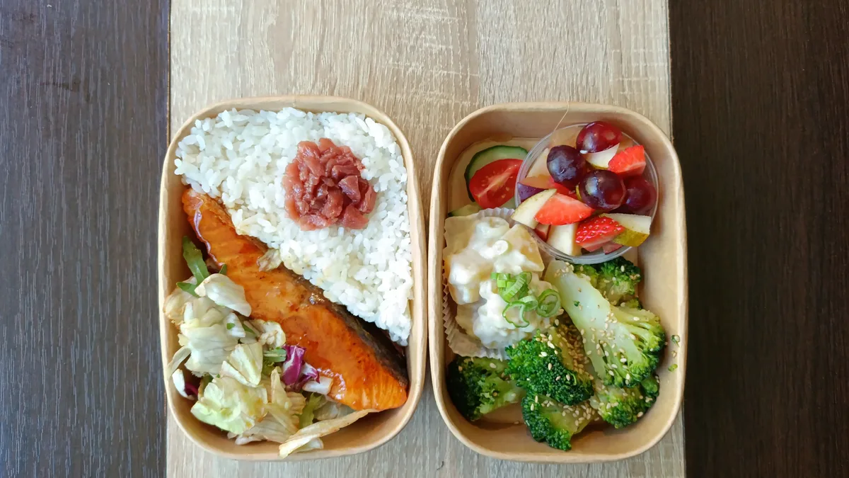 Lazac bento 🐟🍱