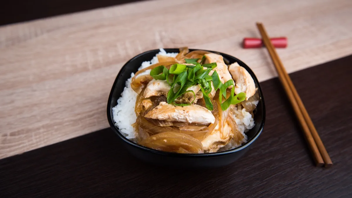 Tofu don 🍚🥚🧅