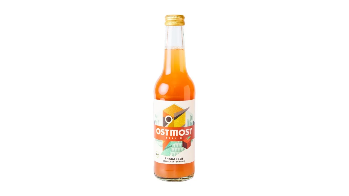 Ostmost Rhabarberschorle 0,33 l