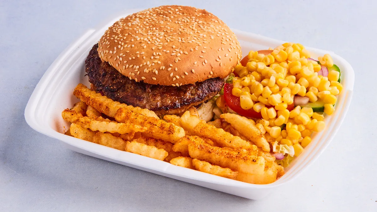 Hamburgertallerken