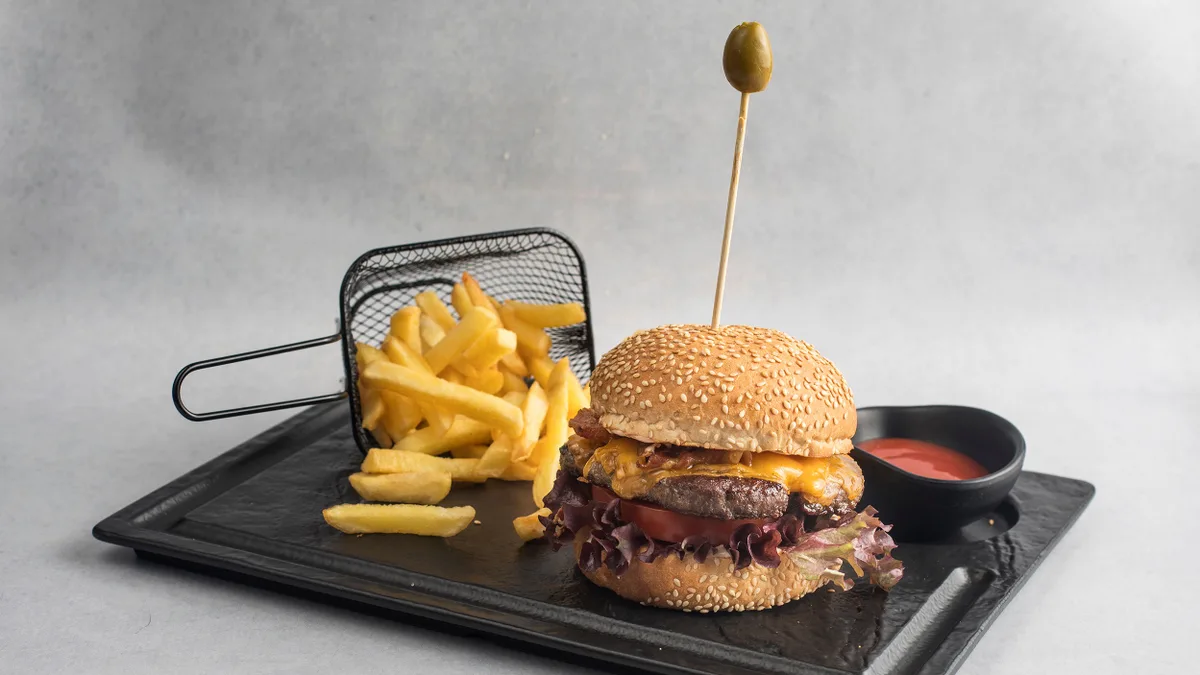 Burger klopa bar
