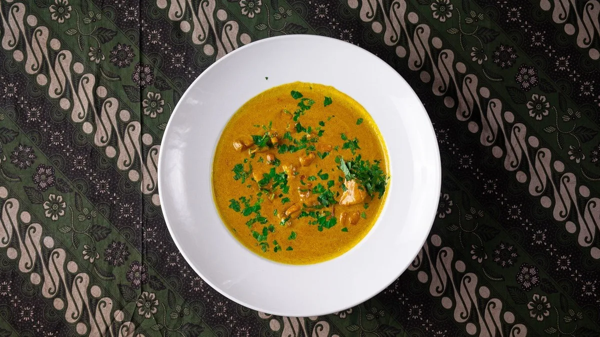 Kokosové kuřecí curry