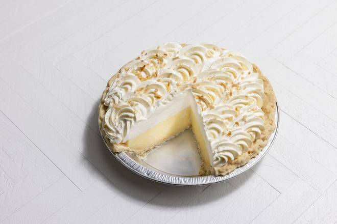 Slice Of Coconut Cream Pie