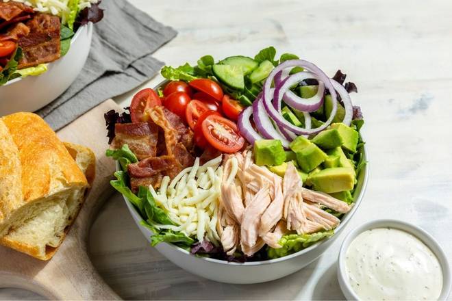 Turkey Bacon Avocado Large Salad