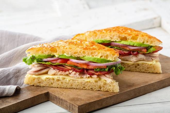 Turkey Bacon Avocado Sandwich