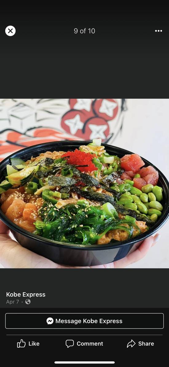 Create Your Own Poke Bowl (4 Scoops)