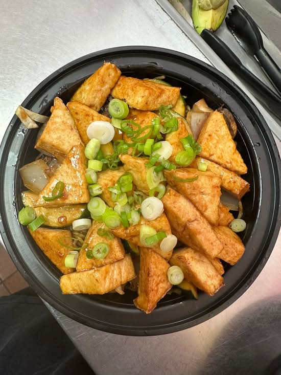 Tofu and Vegetables Yakisoba