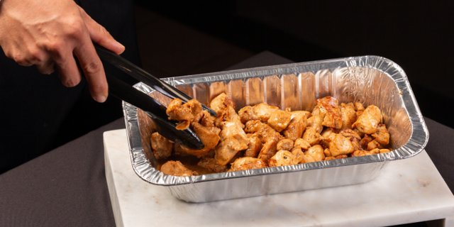 Catering Hibachi Teriyaki Chicken Pan