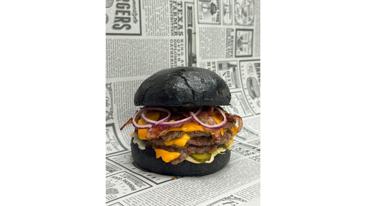 Black Smash double-double classic burger