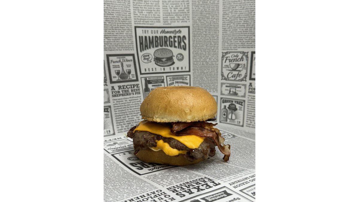 Smash bacon double burger