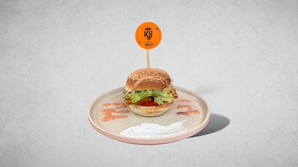 Burger pohovani kačkavalj