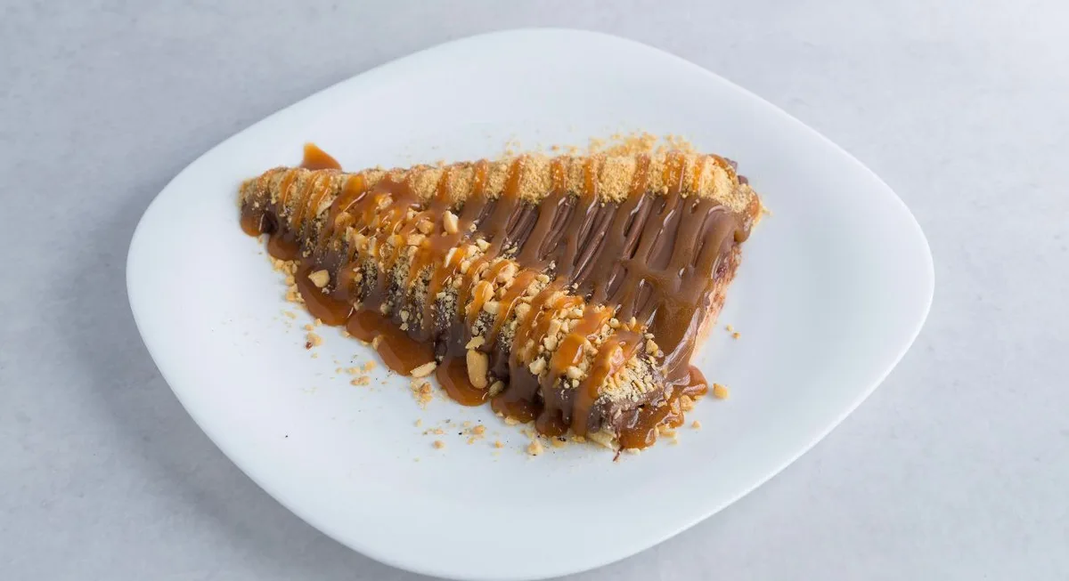 Snickers palačinka