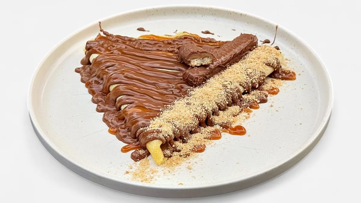 Twix palačinka