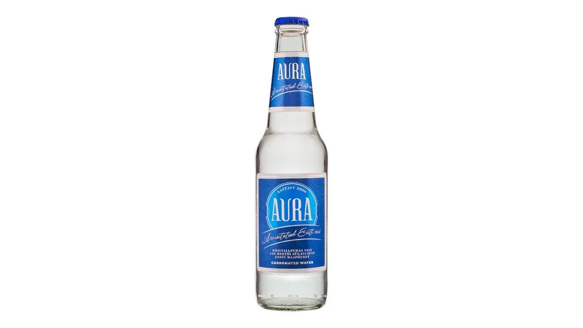 Aura vesi gaasiga 330 ml