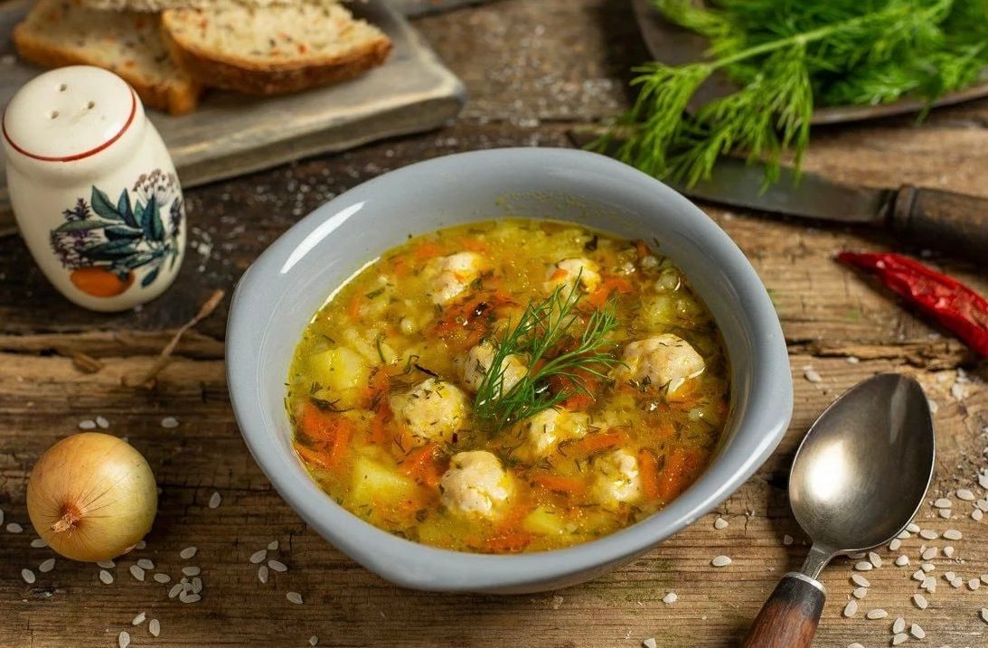 Meatball soup