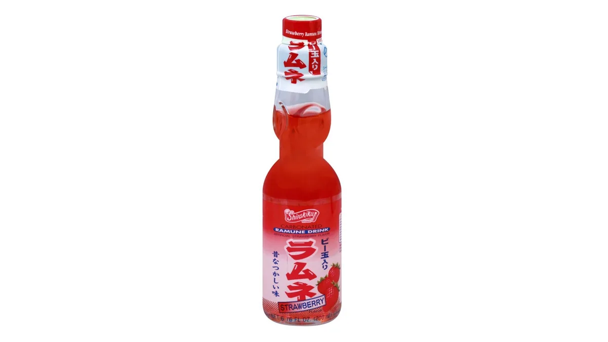 Ramune Strawberry 0.2l