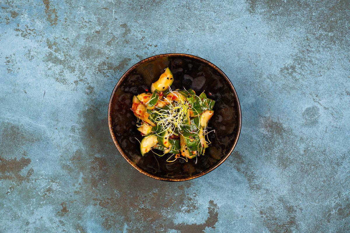 Asiatisk agurkesalat (V)