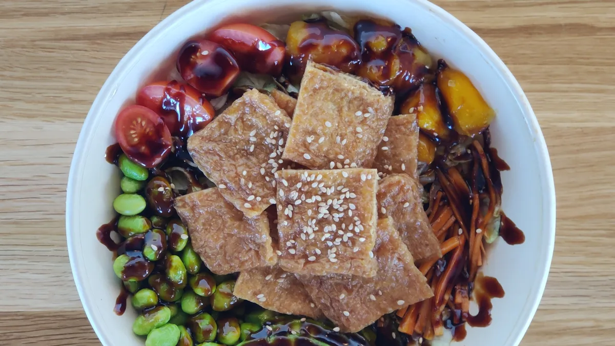 Poke Bowl inari(vegan)