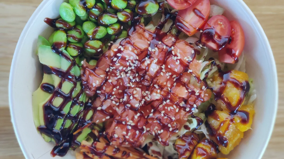 Poke Bowl Salmon (Raw)