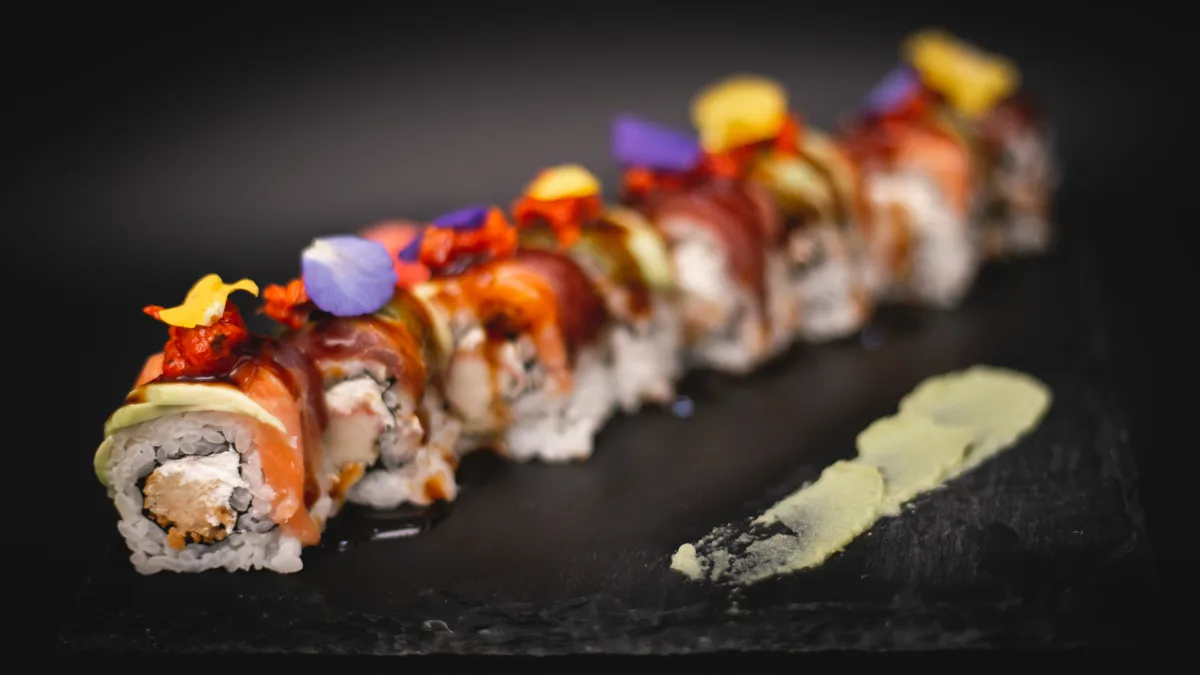 Rainbow roll