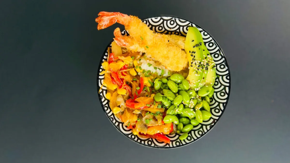 Shrimp poke
