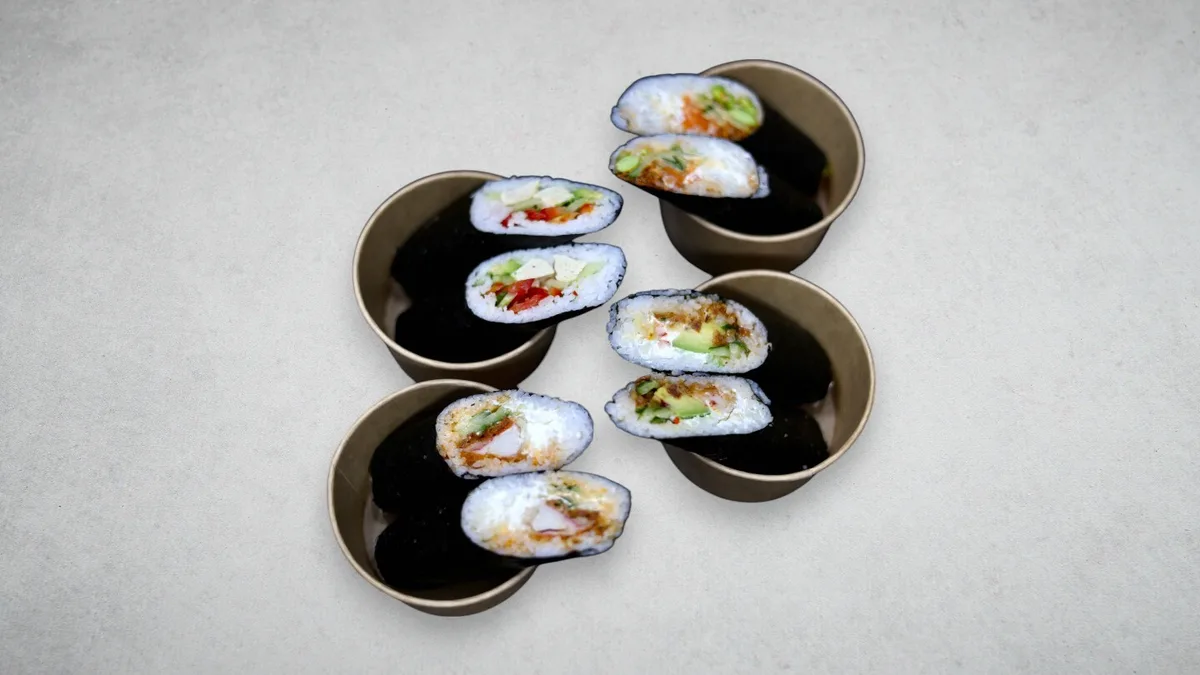 Sushirito crab