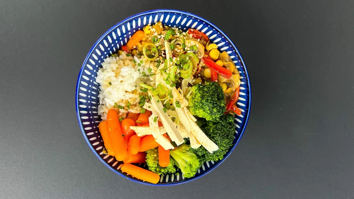 Veggie poke