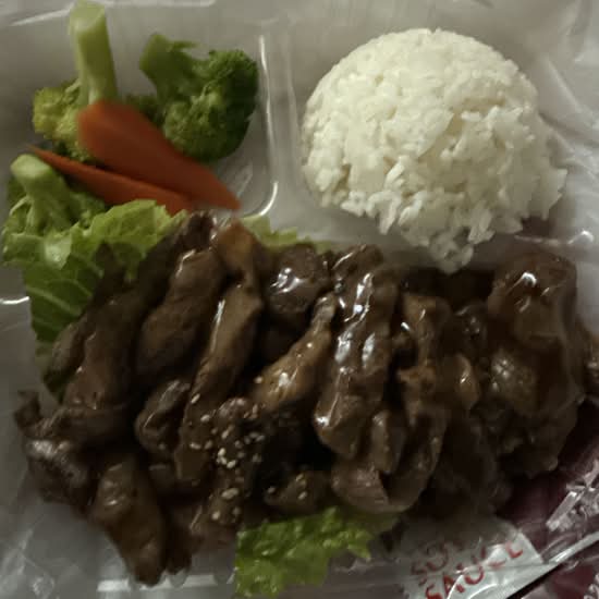 * Beef Teriyaki