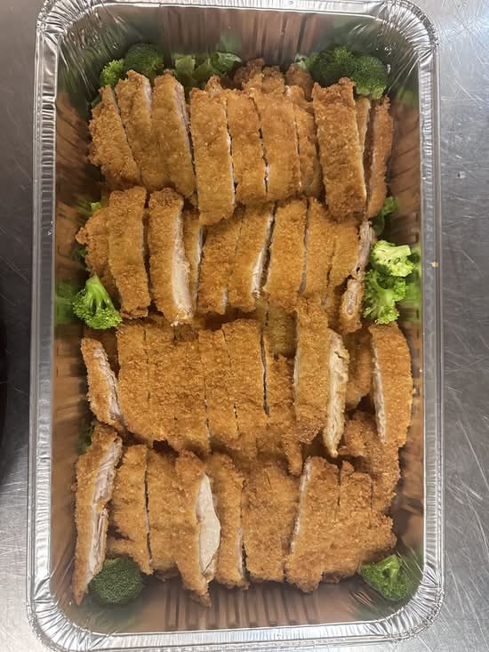 Chicken katsu party platter
