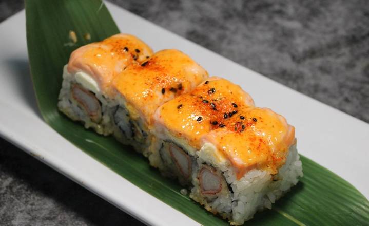 Sweet-Heat Salmon Roll