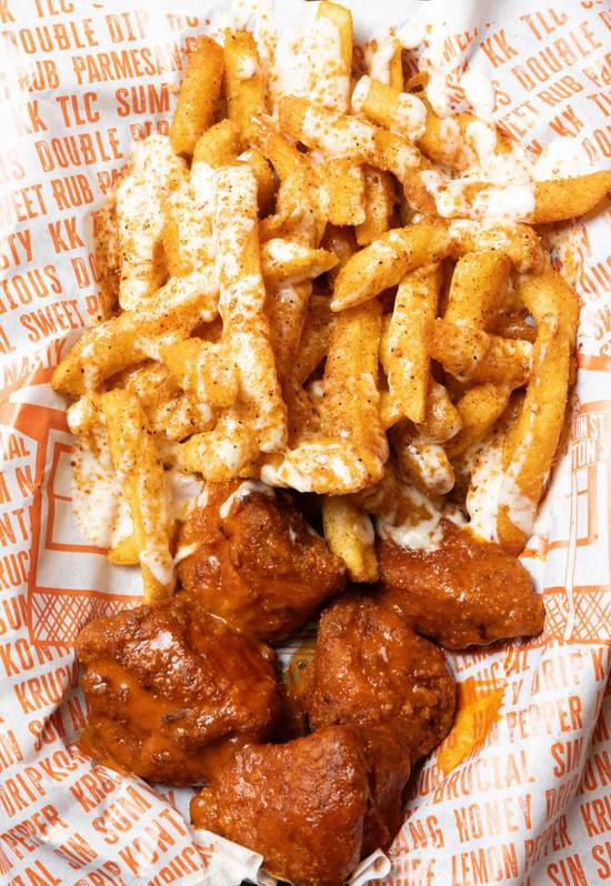 6 Pc Boneless Wings