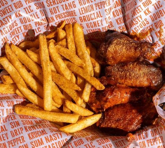 6 Pc Naked Wings