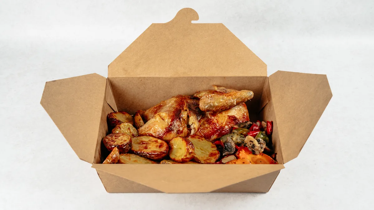 Lunch box Koka-krumpir