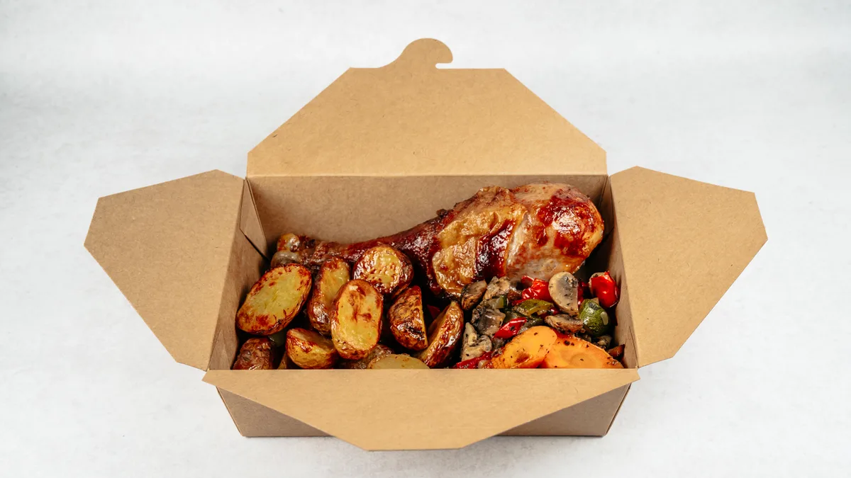 Lunch box Koljenica-krumpir