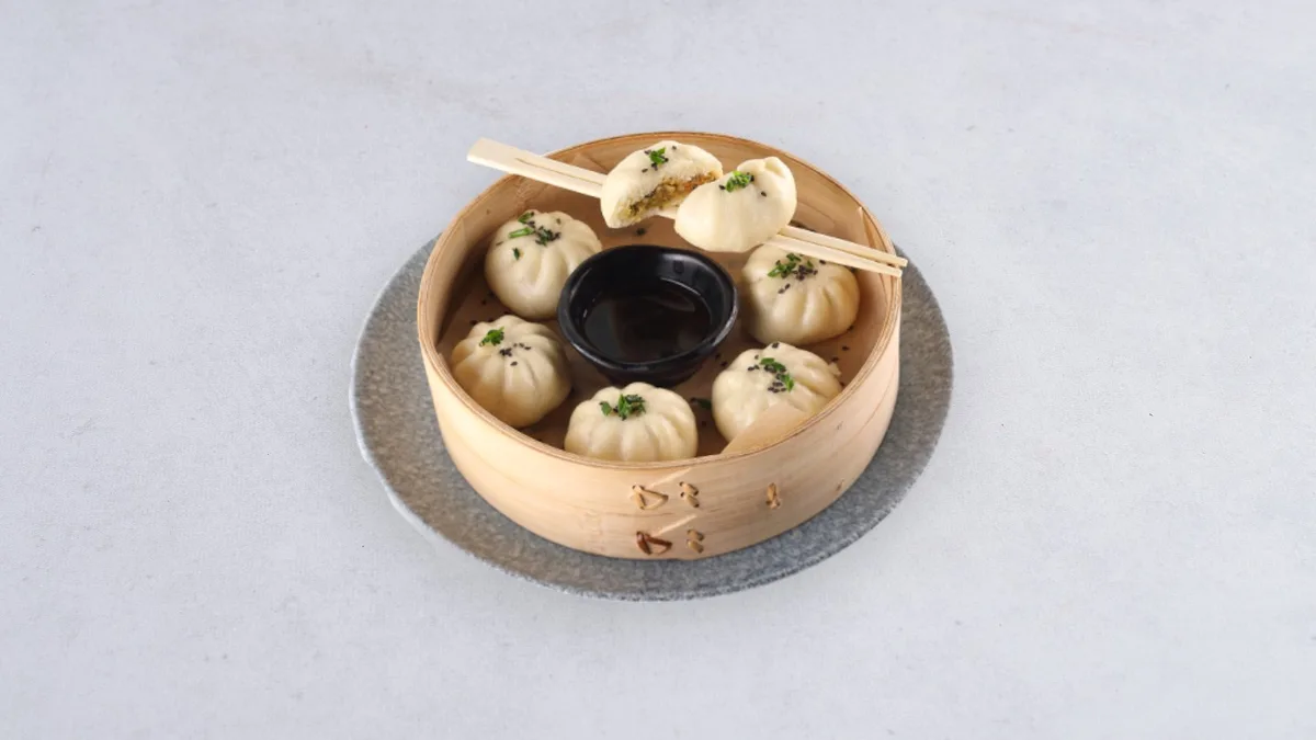 Bułeczki baozi z kaczką i pomarańczą 6 szt.