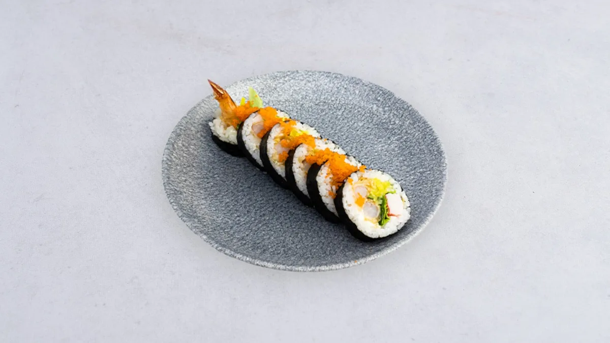 Futomaki Krewetki w tempurze