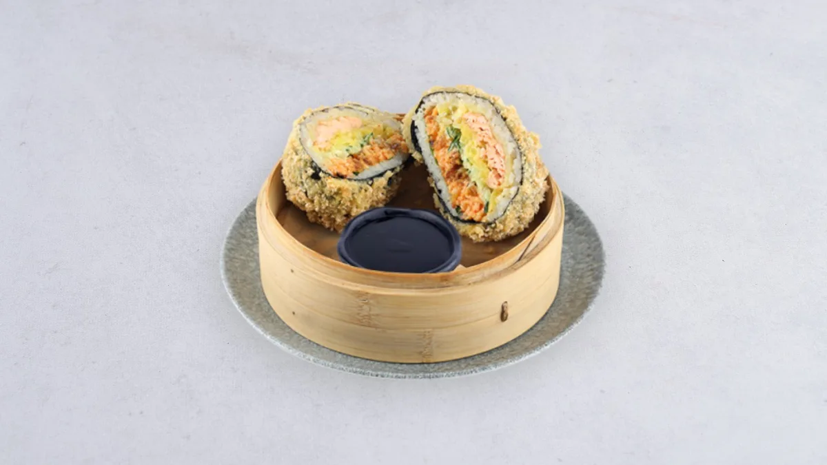 Salmon burger
