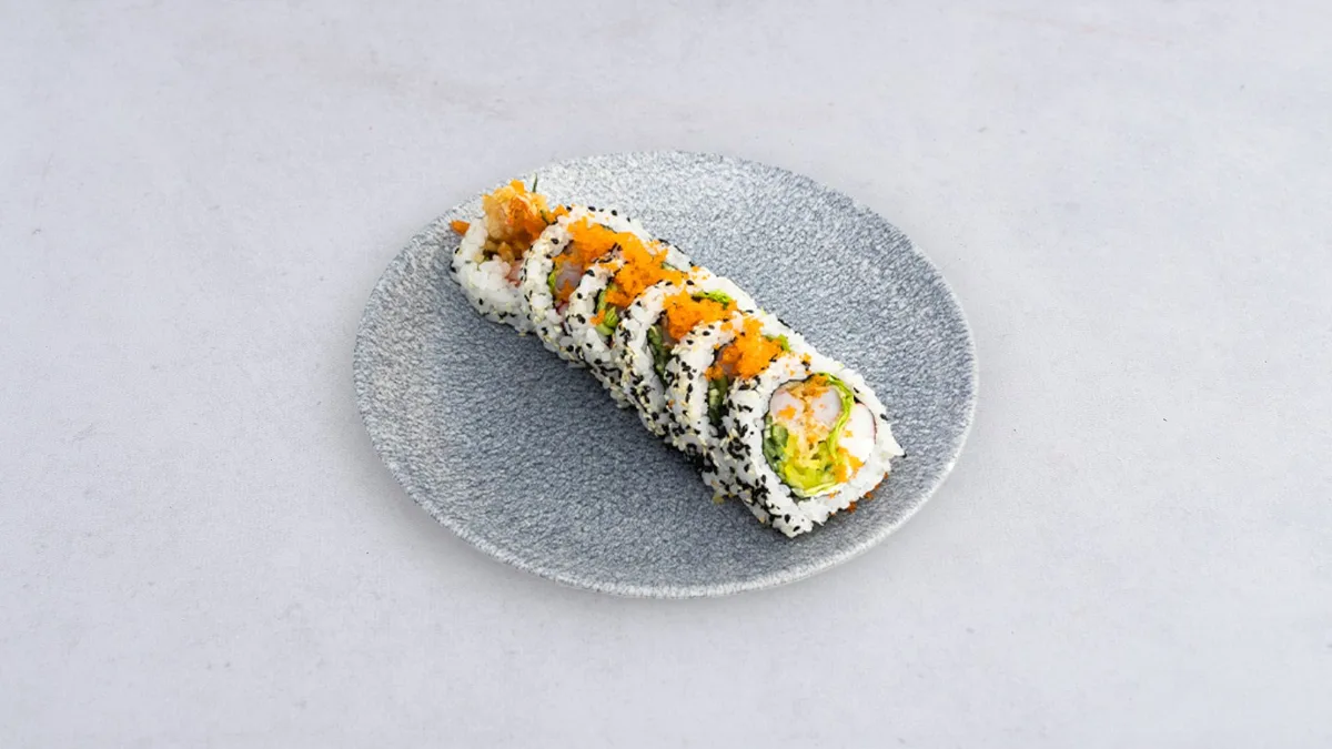 Uramaki Krewetki w tempurze