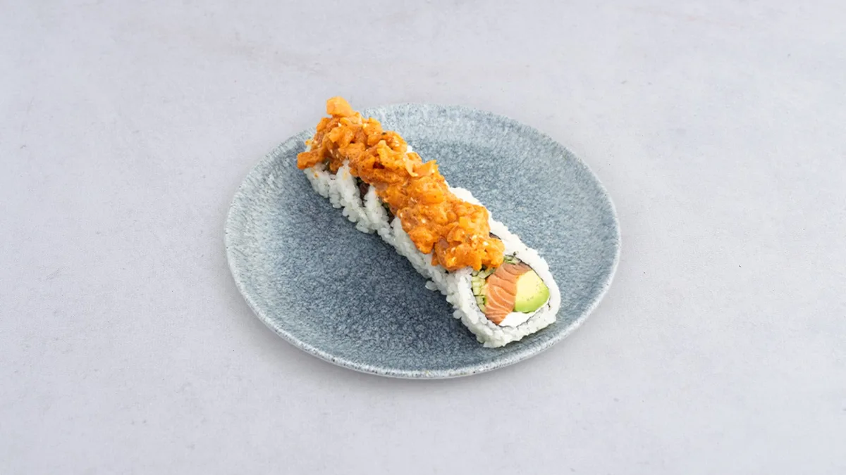 Uramaki Spicy łosoś